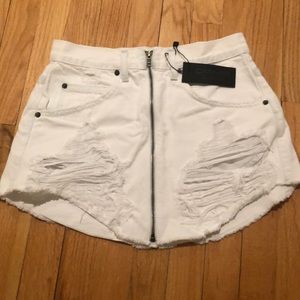 LF Carmar denim skirt w tags